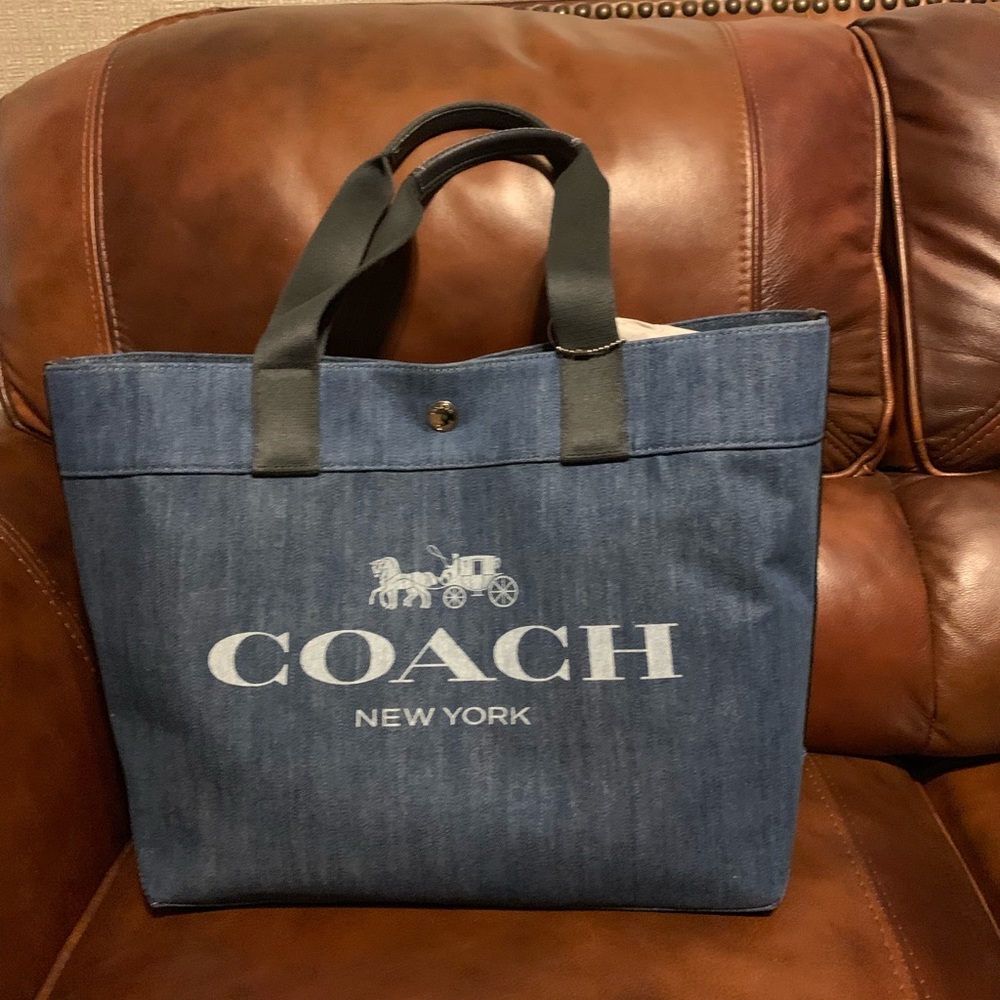 Coach Denim Bag